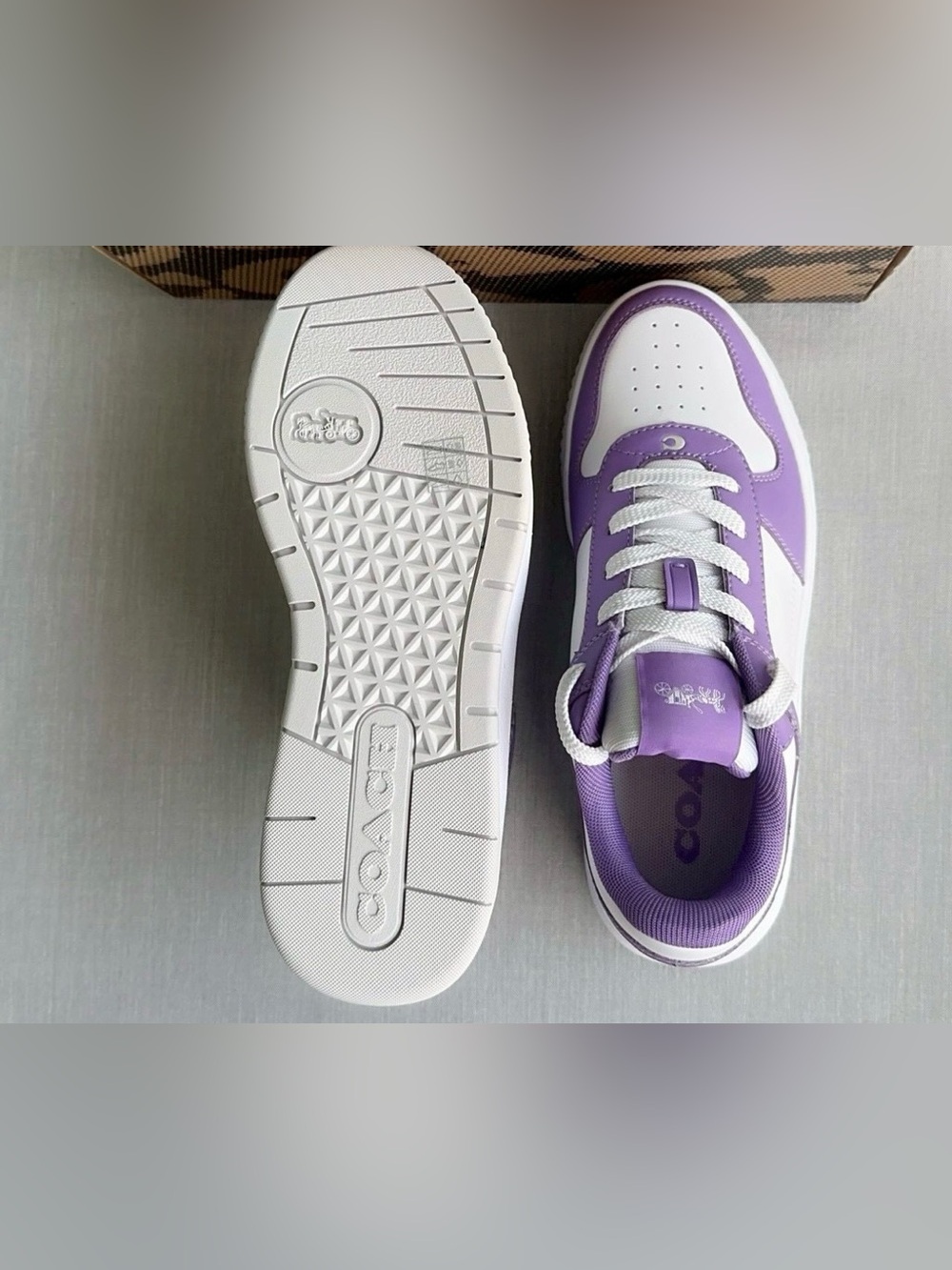 Coach women Platform Sneaker Size 7 & 7.5 - Picture 5 of 5